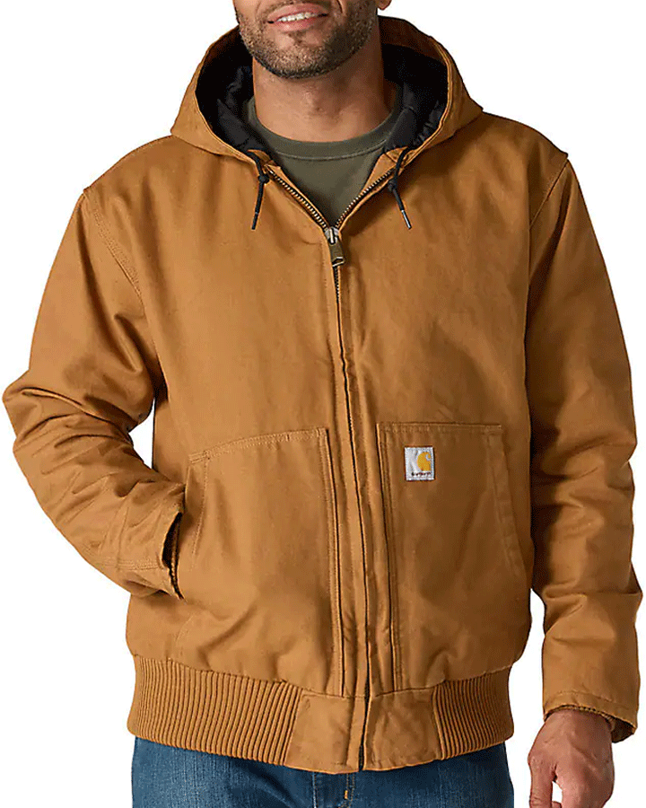 Men's Insulated Active Jac - Loose Fit - Washed Duck - 3 Warmest Rating